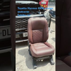 Toyatta Hycross OEM design car seat cover # Sahiba car