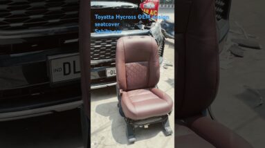 Toyatta Hycross OEM design car seat cover # Sahiba car