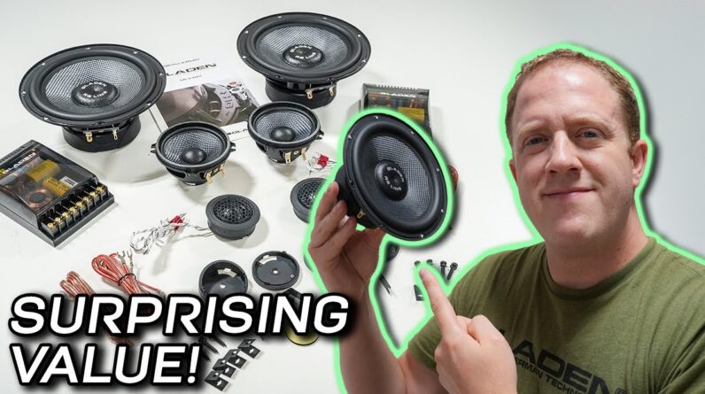 Upgrade your sound! - Gladen RS 165.3 Component Speaker Set Overview