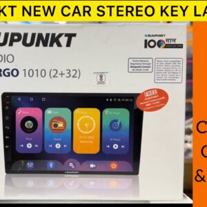 Blaupunkt Key Largo 1010 android stereo Certified Wireless CarPlay & android auto | Best car stereo