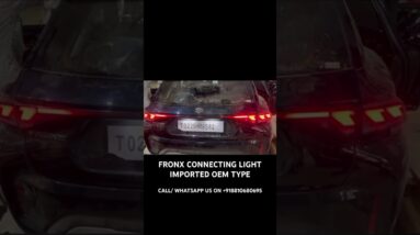 Fronx connecting light imported Matrix style