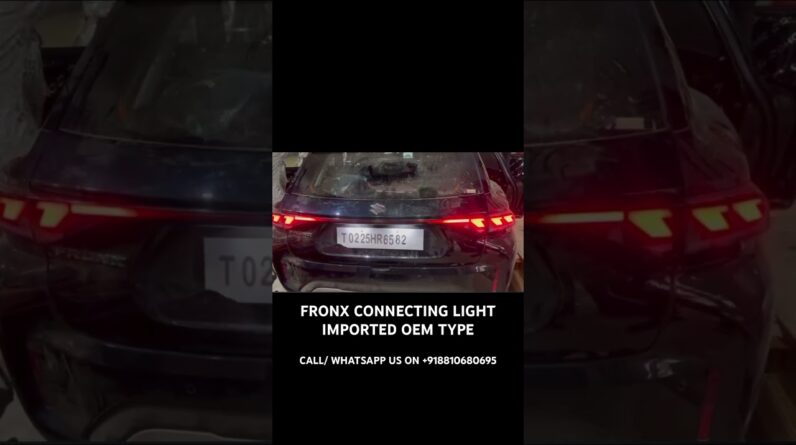 Fronx connecting light imported Matrix style
