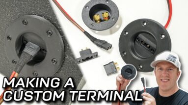 My Ideal Speaker Terminal - DIY Designed & Built!