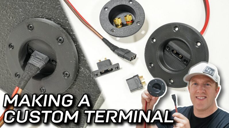 My Ideal Speaker Terminal - DIY Designed & Built!