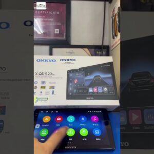 Onkyo New Android Stereo | Certified Wireless CarPlay & Android Auto | Onkyo X-QD1120 PRO #carstereo