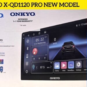 Onkyo New Android Stereo X-QD1120 Pro | Onkyo 1120 pro with certified wireless CarPlay& Android Auto