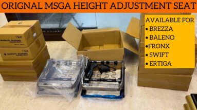 Orignal Height Adjustment Seat for Brezza Baleno Fronx Swift and Ertiga