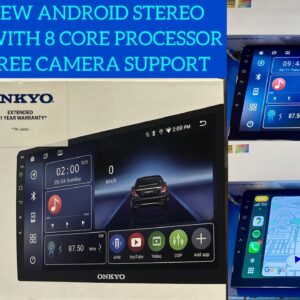 Onkyo new android stereo X-QD1530 with 360 degree camera support | Best android stereo under 20k