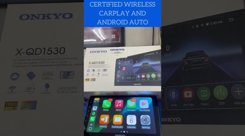 Onkyo नया एंड्रॉइड कार स्टीरियो | Onkyo X-QD1530 कार स्टीरियो 20k के तहत सर्वश्रेष्ठ एंड्रॉइड स्ट...