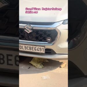 Grand Vitara Projetor lamp OEM fitting # Sahiba car # how to increase light in grand Vitara