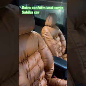 Extra comfort seat cover#  sahiba car