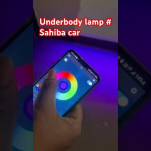 कार के लिए अंडरबॉडी लैंप # साहिबा कार