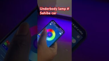कार के लिए अंडरबॉडी लैंप # साहिबा कार