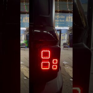 Thar Roxx Defender Tail Lights | Thar Roxx modified | Thar ROXX accessories #tharlover #tharroxx