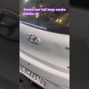Customised Rear smoke tail lamp # sahiba car