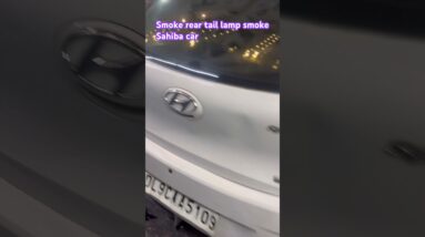 Customised Rear smoke tail lamp # sahiba car