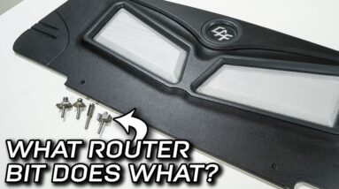 Enhance YOUR Car Audio Build! Router Bit Profiles Explained!