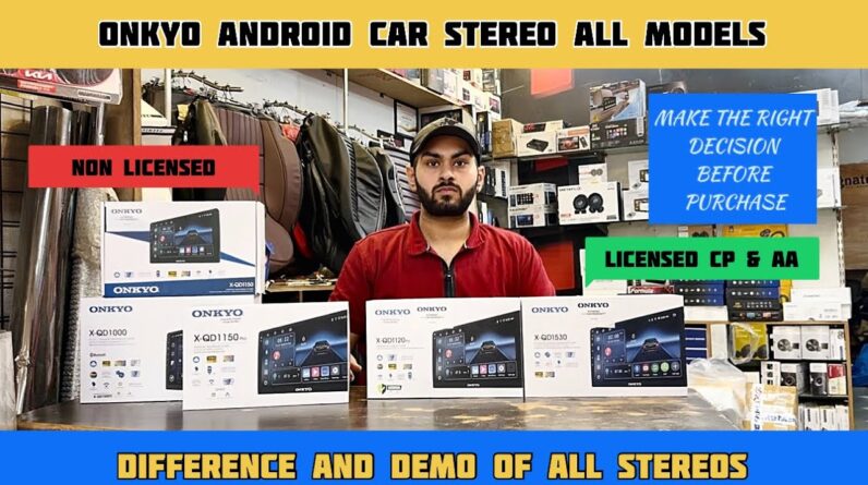Onkyo Android Car stereo | Onkyo car stereo all models | Best Android car stereos with CarPlay