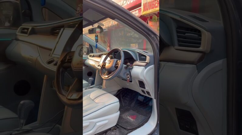 Innova Crysta Modified Interior | Sky Blue Interior | Land Cruiser Steering | Star Light#innova