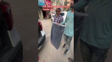 Kia Saltos rear parcel tray # sahiba car # kia motors