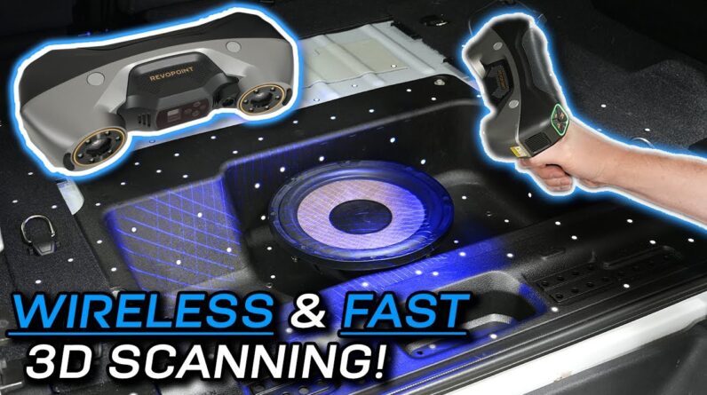 1.7M Measurement Points a Second... Wirelessly! Revopoint MetroY Pro 3d Scanner