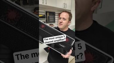 The Mosconi Pro 5/30 is one unique 5 channel amp!