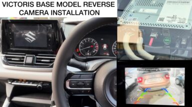 Victoris base model back Camera Installation | HD camera for Victoris Lxi | Plug and play fittment