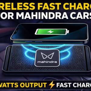 Mahindra Wireless Fast Charger for Xuv 700 | Scorpio | Scorpio N | Thar Roxx | Mahindra Genuine part