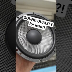 3 Way Component Set for Less! Focal Access Series 165AS3