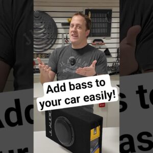 Add bass to your car audio system! JL Audio MicroSub+