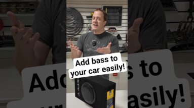 Add bass to your car audio system! JL Audio MicroSub+
