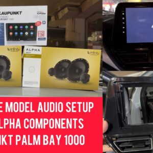 Blaupunkt Palm Bay 1000 & Infinity Alpha Components 601 CF | Baleno Base model audio setup