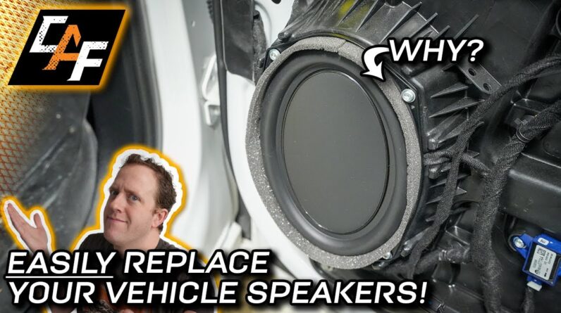 Better sound made easy! Simple speaker upgrade, step-by-step
