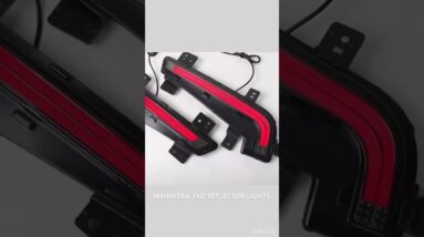 Mahindra 3XO Reflector Lights - OEM Fittment Lights | Smoke Glass Finish #3xo #mahindra3xo