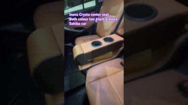 inova Crysta center seat # tan center seat for inova Crysta # black center seat for inova Crysta