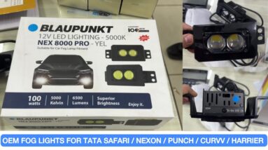 Tata fog lights | Blaupunkt NEX8000 Pro | Blaupunkt NEX6000 PRO | OEM fog lights for Tata cars