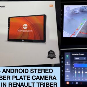 Yuemi M4 Android car stereo | Mi Car Infotainment System | 4GB RAM 64 GB Storage 360 Camera support