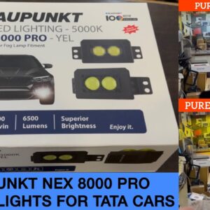 Tata fog lights | Blaupunkt NEX8000 Pro | Blaupunkt NEX6000 PRO | OEM fog lights for Tata cars 100W