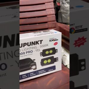 Tata Nexon Orignal Fog Lights Blaupunkt Nex8000 pro foglights for Tata cars #tatanexon #nexonev