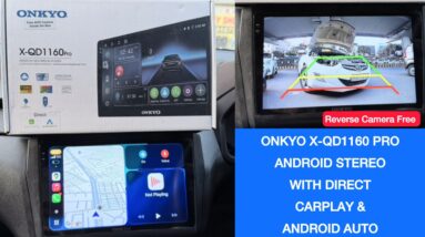 Onkyo android car stereo X-QD1160 pro With Direct apple carplay & android auto | Onkyo car stereo