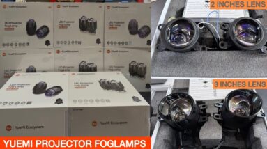 YueMi Ecosystem projector Foglights | Best projector Foglights for car | Laser projector Foglights