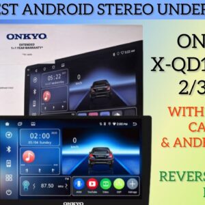 Onkyo android car stereo | Onkyo X-QD1120PRO 2/32 GB with licensed CarPlay and android auto