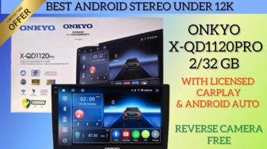 Onkyo android car stereo | Onkyo X-QD1120PRO 2/32 GB with licensed CarPlay and android auto