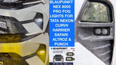 Tata Orignal Fog Lights | Blaupunkt Fog lights for Tata Cars | Blaupunkt Nex8000 pro Fog lights
