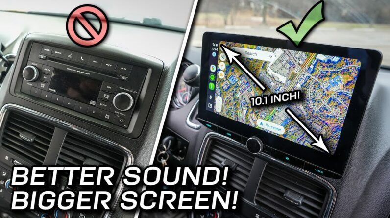 Upgrade your Radio - Floating Screen Head Unit Installation is EASY!