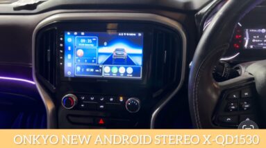 Onkyo android car stereo X-QD1530 with wireless CarPlay & android auto | Octacore processor