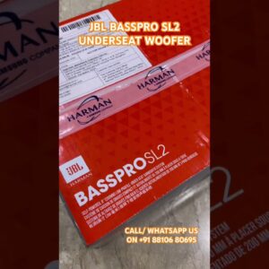 JBL BassPro SL2 Underseat Woofer | Best Underseat Woofer with 125W RMS and 250W Peak Power