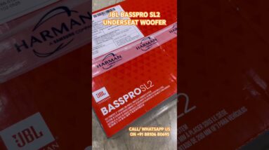 JBL BassPro SL2 Underseat Woofer | Best Underseat Woofer with 125W RMS and 250W Peak Power