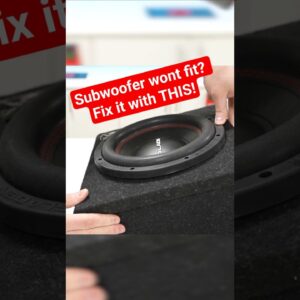 Enlarge Subwoofer Box Hole LIKE A PRO!