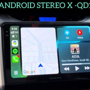 Onkyo X-QD1120 pro android stereo installed in Creta | Best android stereo with Licensed CarPlay